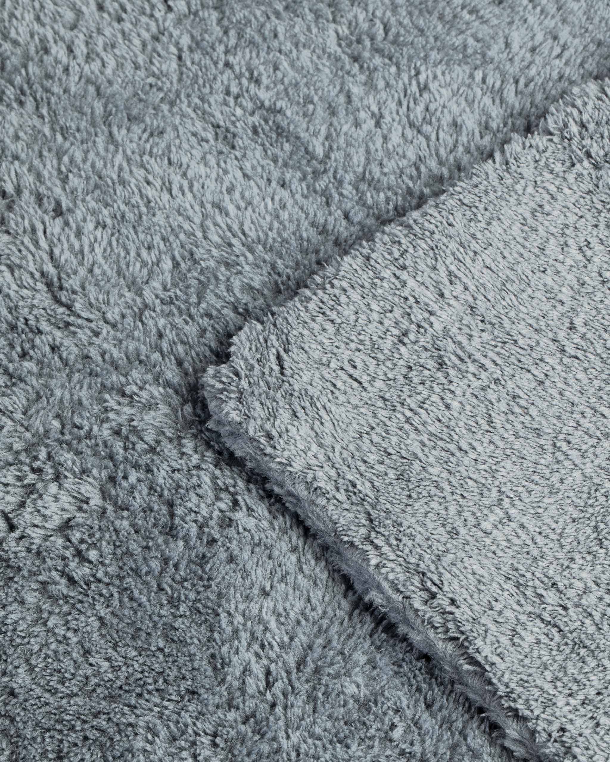 Adam's Borderless Grey Microfiber Towel - Image 5