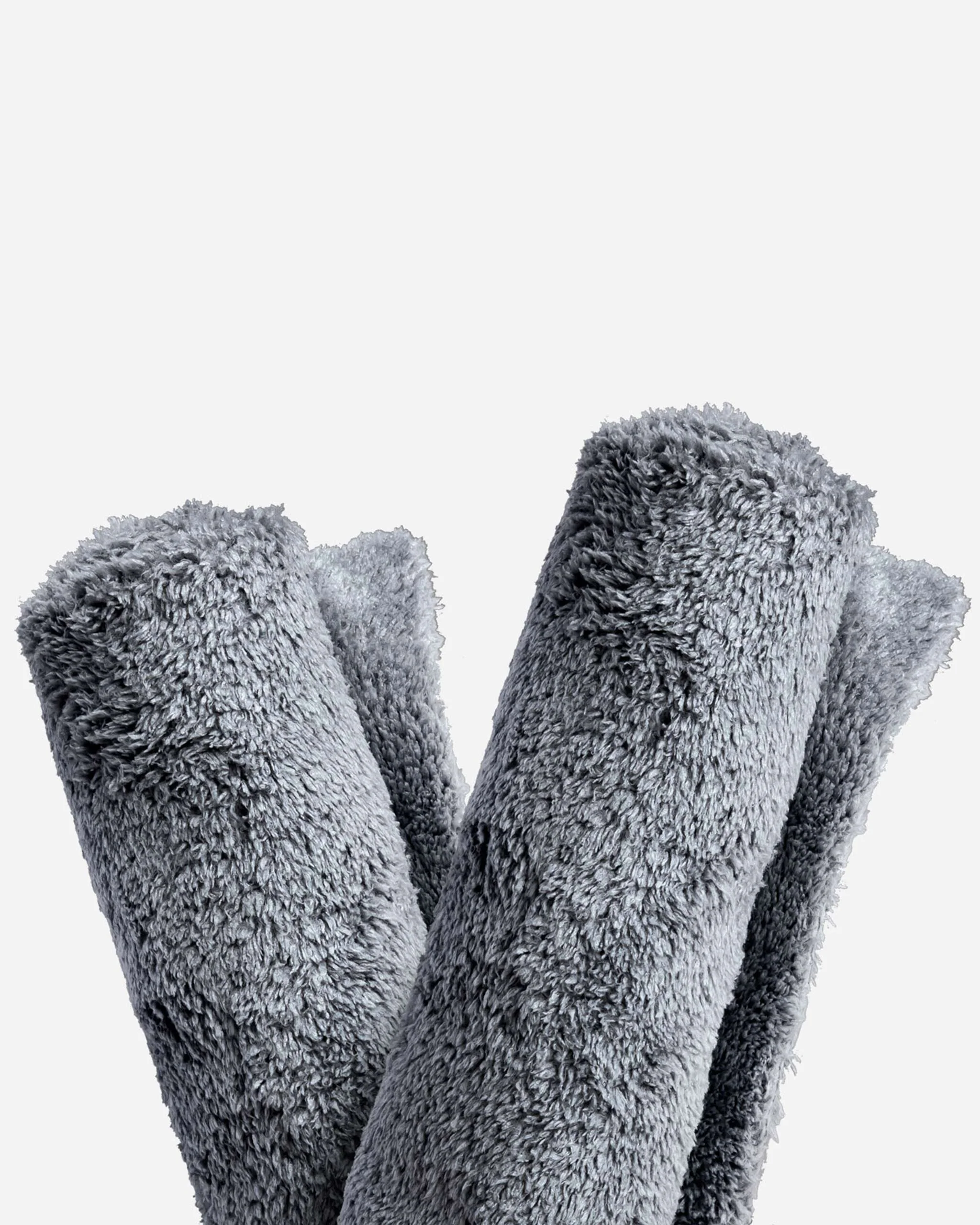 Adam's Borderless Grey Microfiber Towel - Image 6