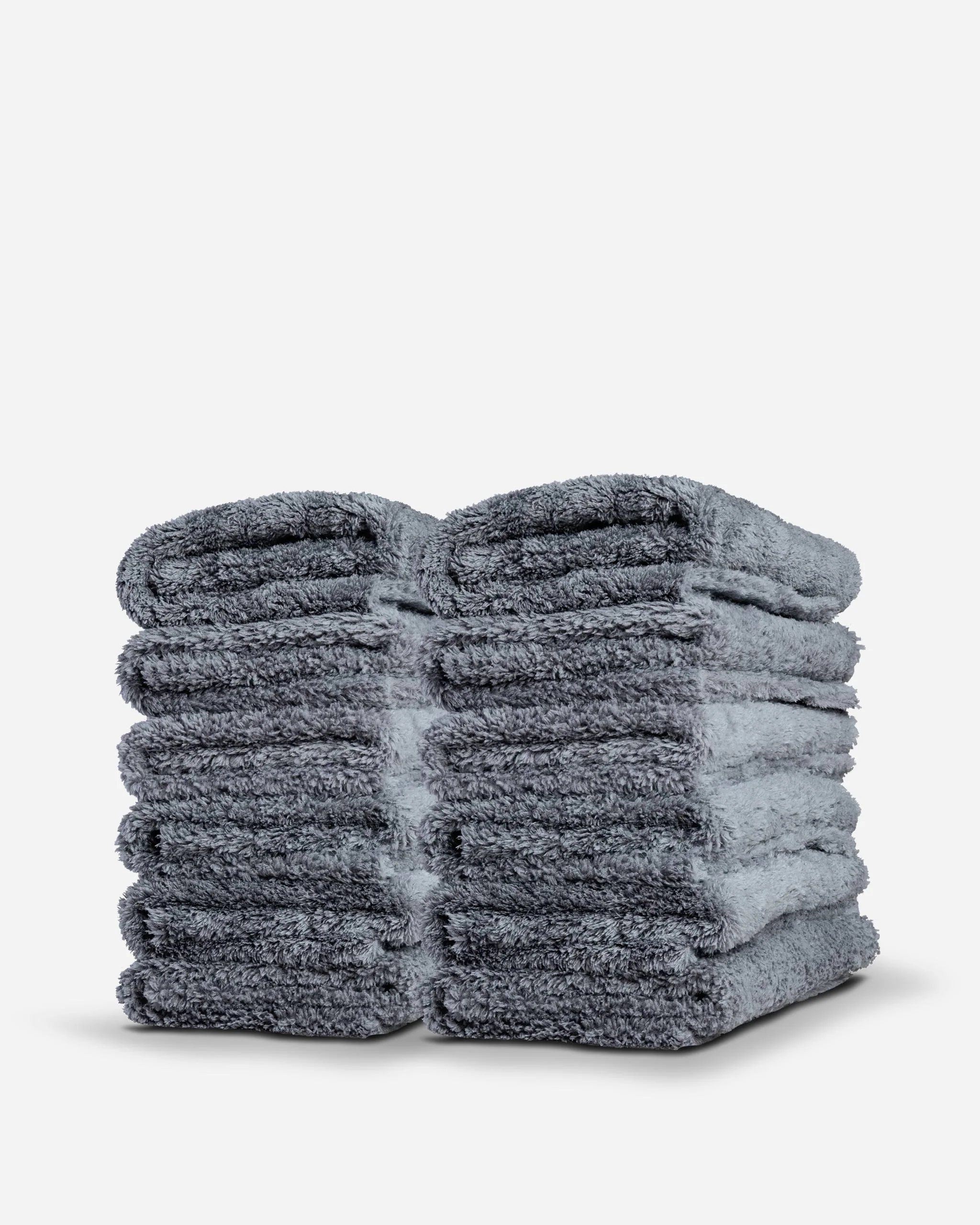 Adam's Borderless Grey Microfiber Towel - Image 9