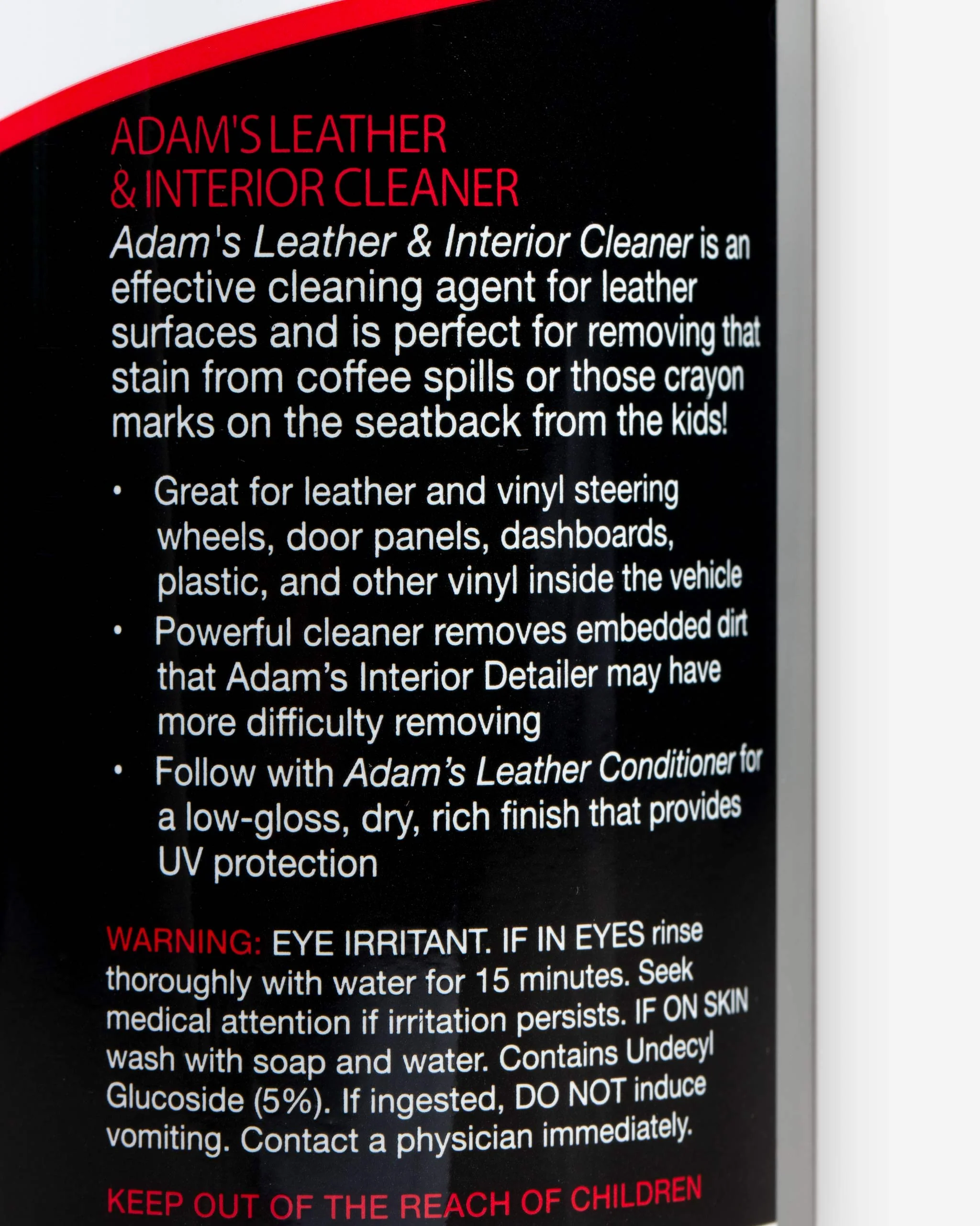 Adam's Leather & Interior Cleaner - Image 6