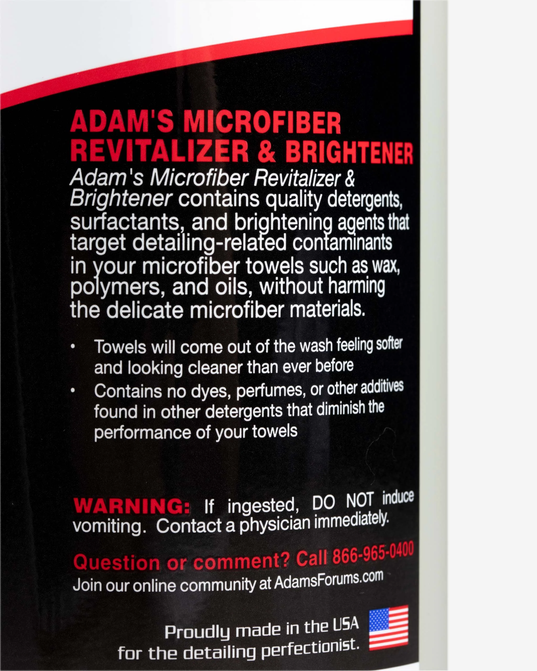 Adam's Microfiber Revitalizer & Brightener - Image 6