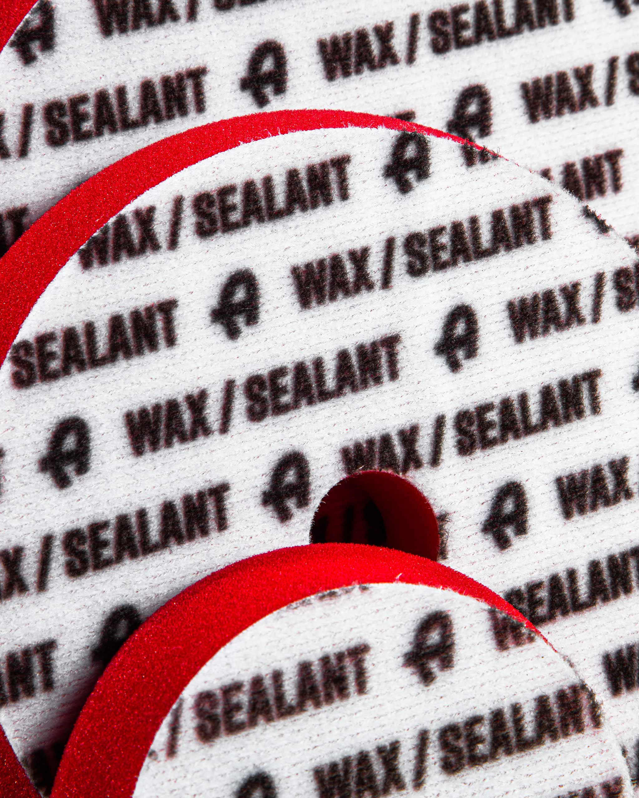 Adam's Red Foam Wax & Sealant Pad - Image 5