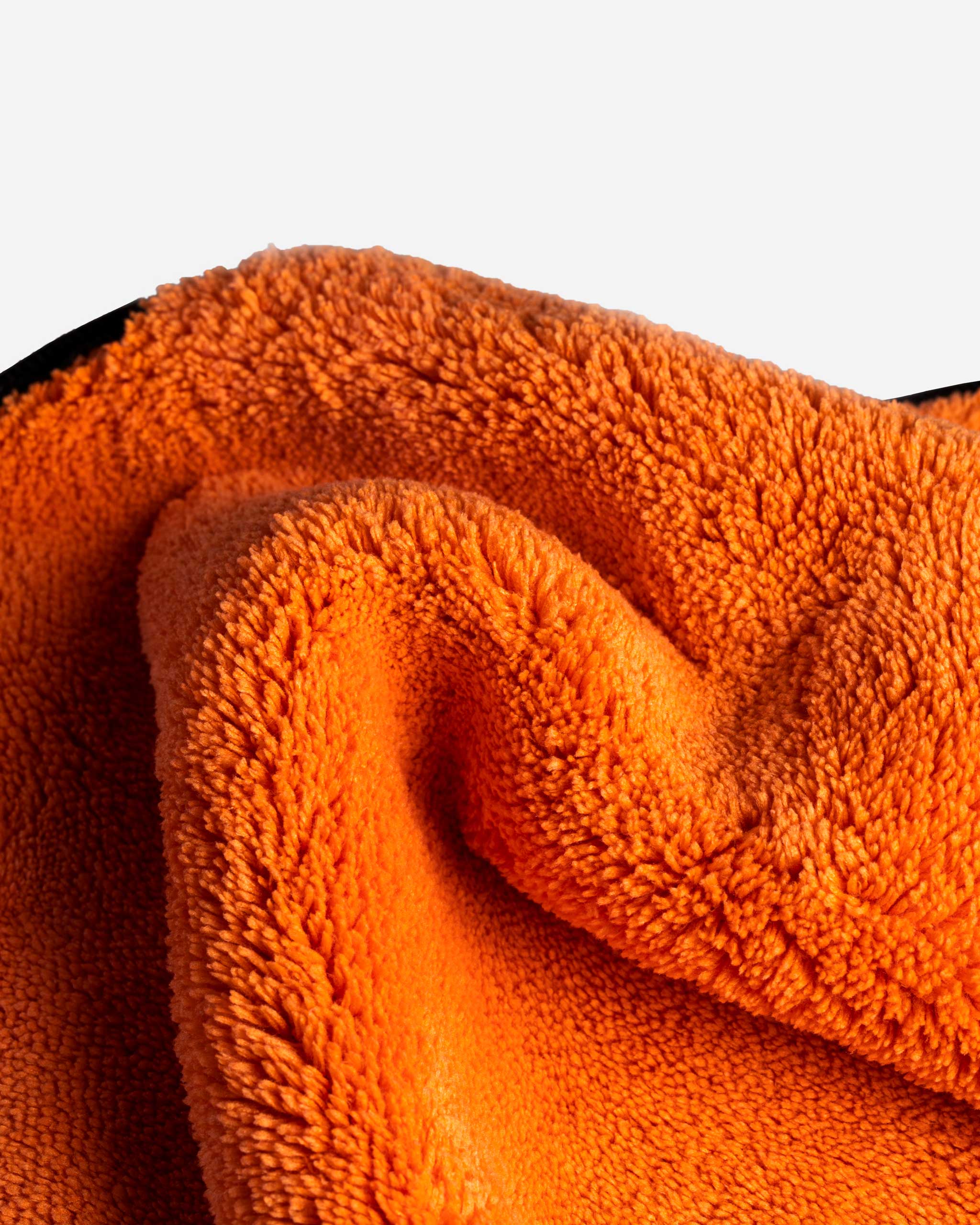 Adam's Plush Orange Microfiber Towel - Image 4