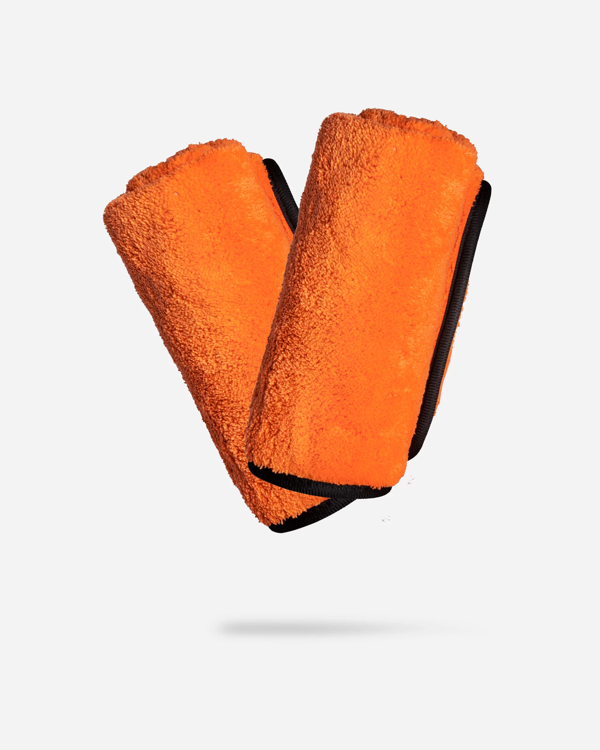 Adam's Plush Orange Microfiber Towel - Image 7