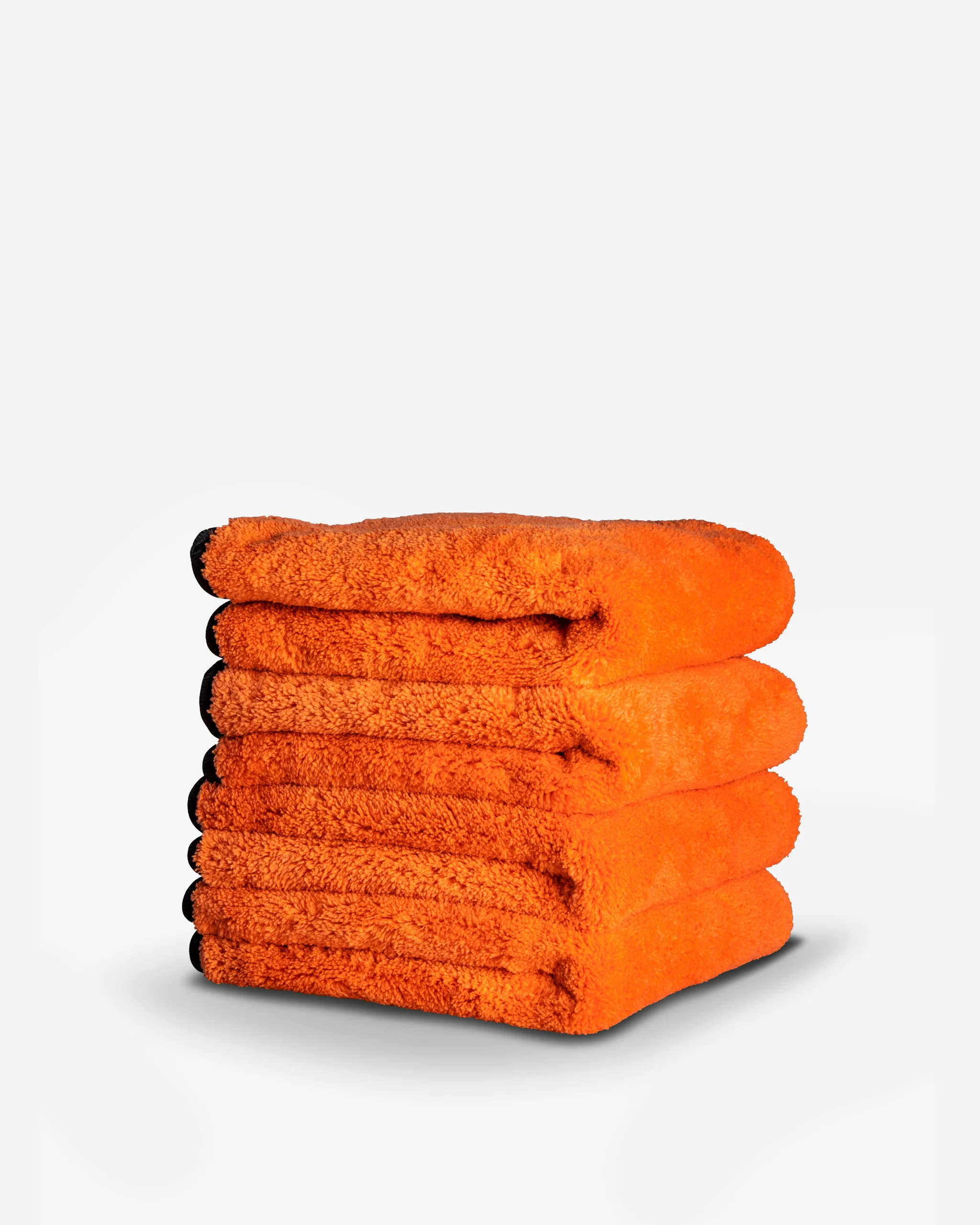 Adam's Plush Orange Microfiber Towel - Image 8