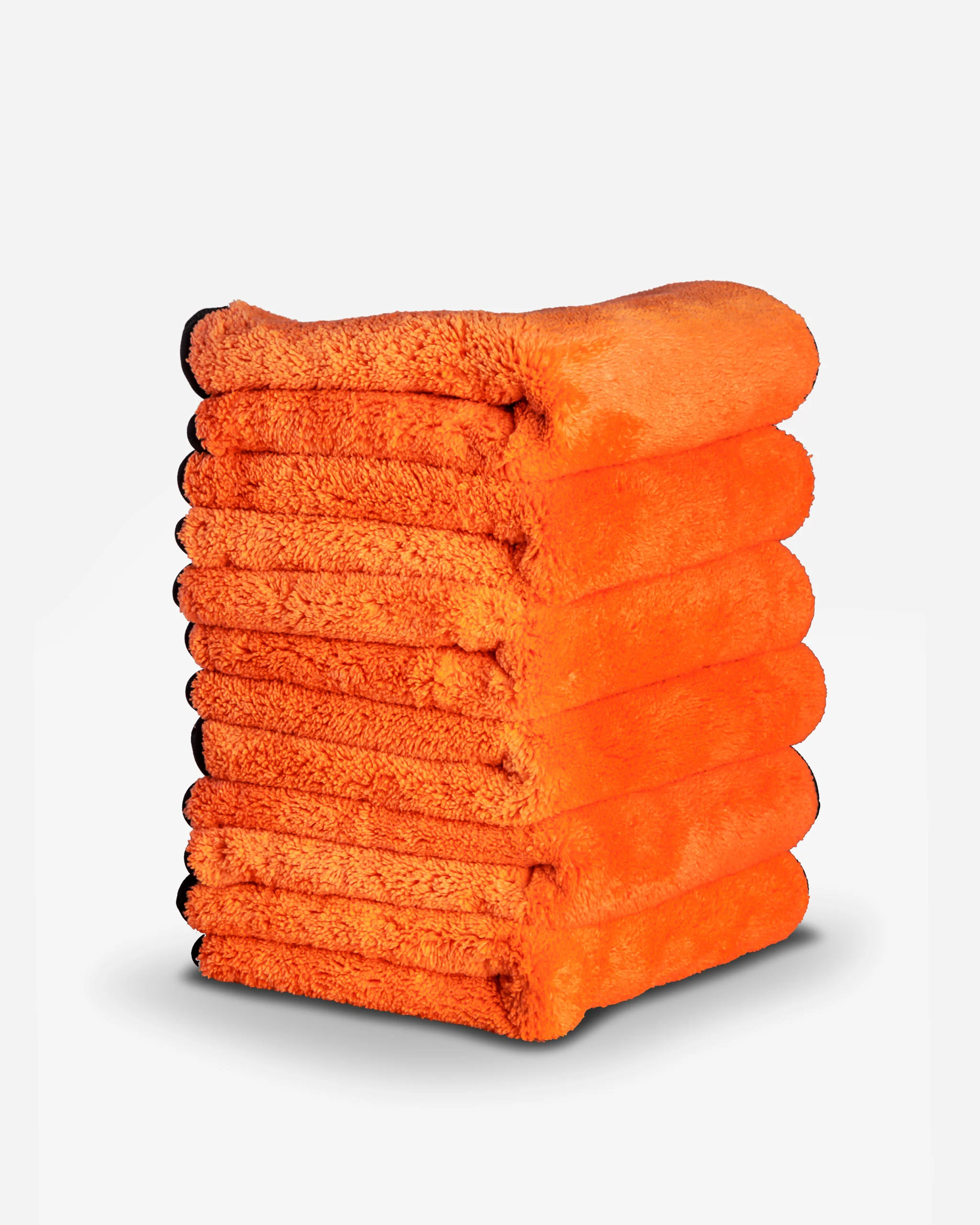 Adam's Plush Orange Microfiber Towel - Image 9