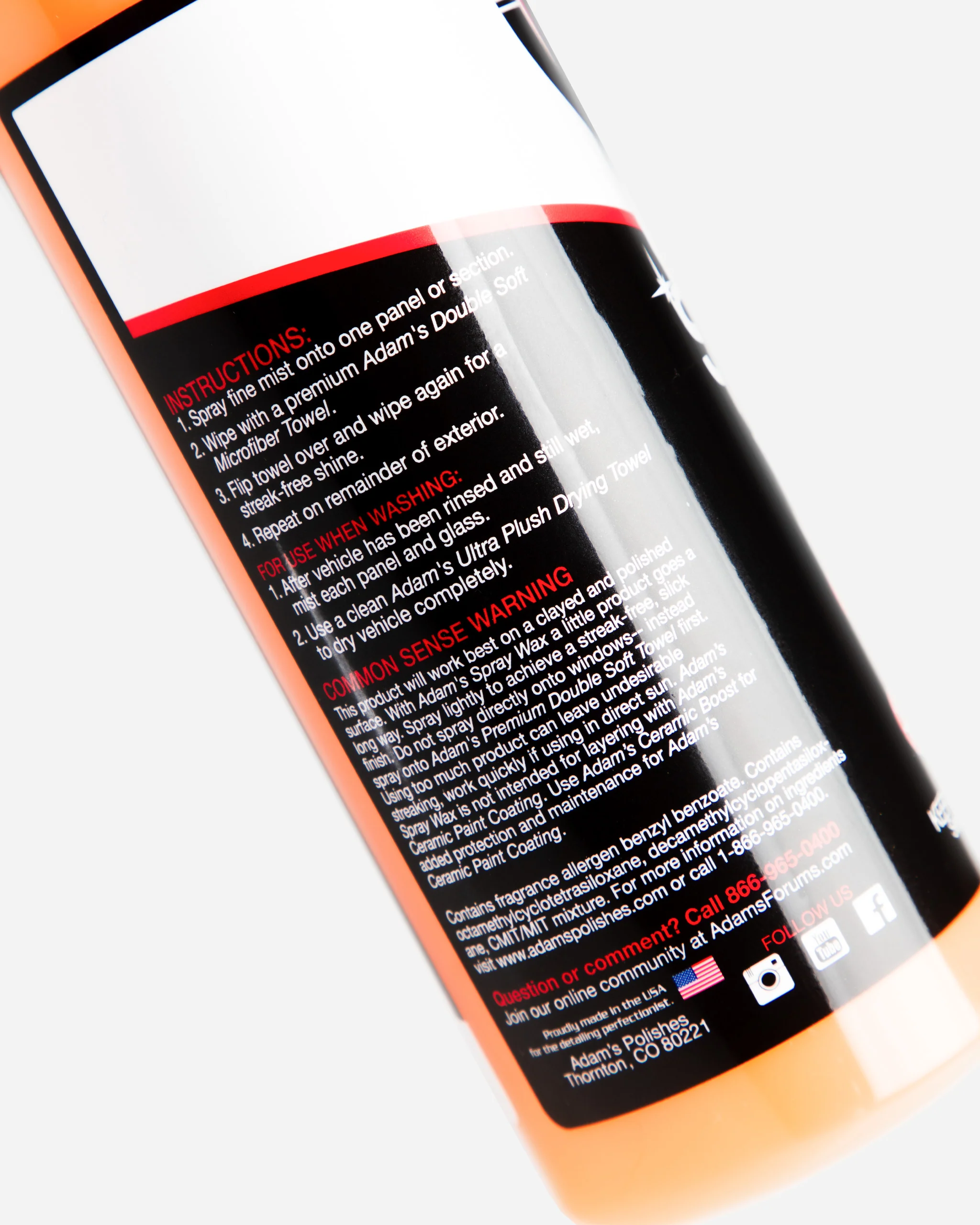 Adam's Spray Wax - Image 6