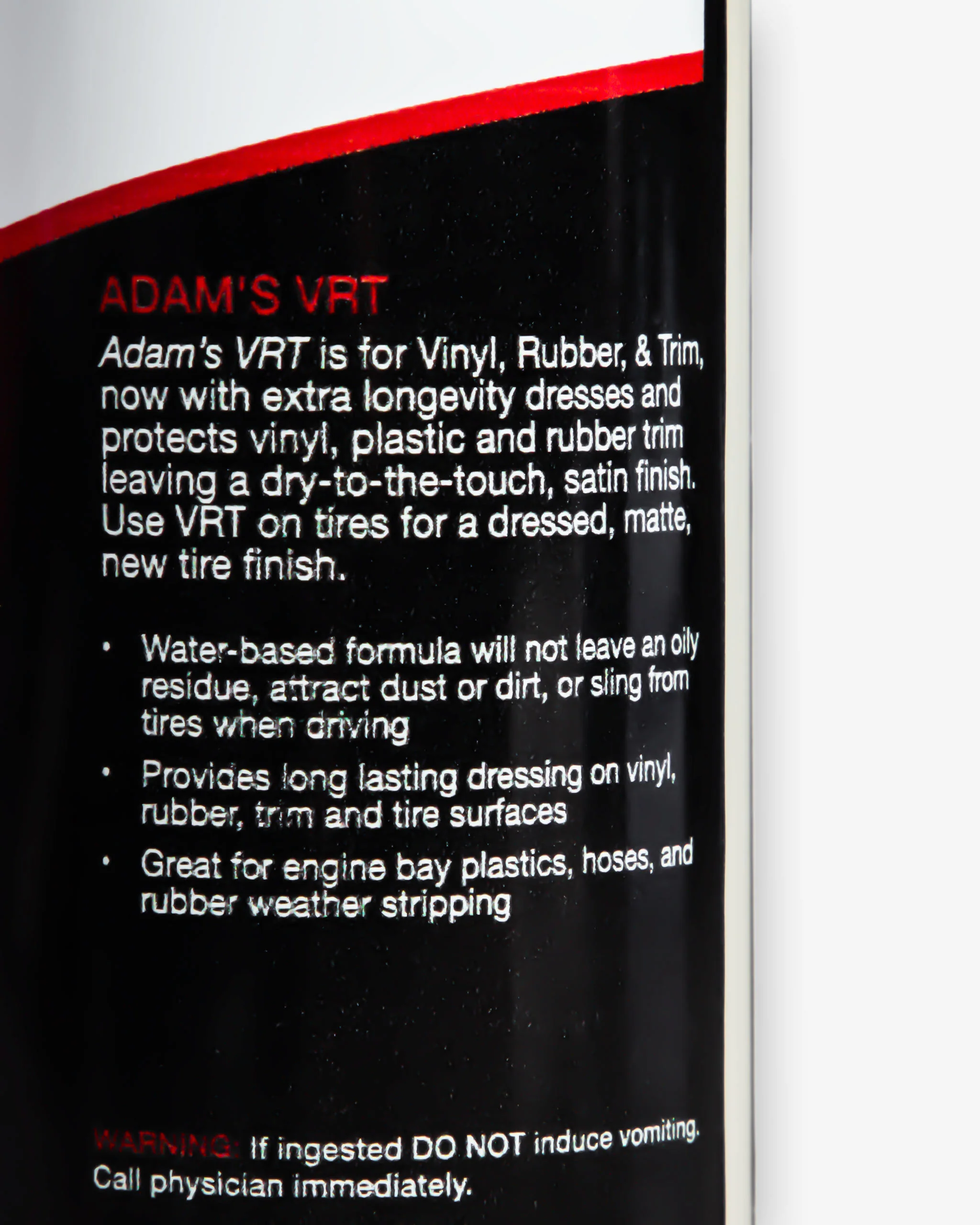 Adam's VRT Tire & Trim Dressing - Image 3