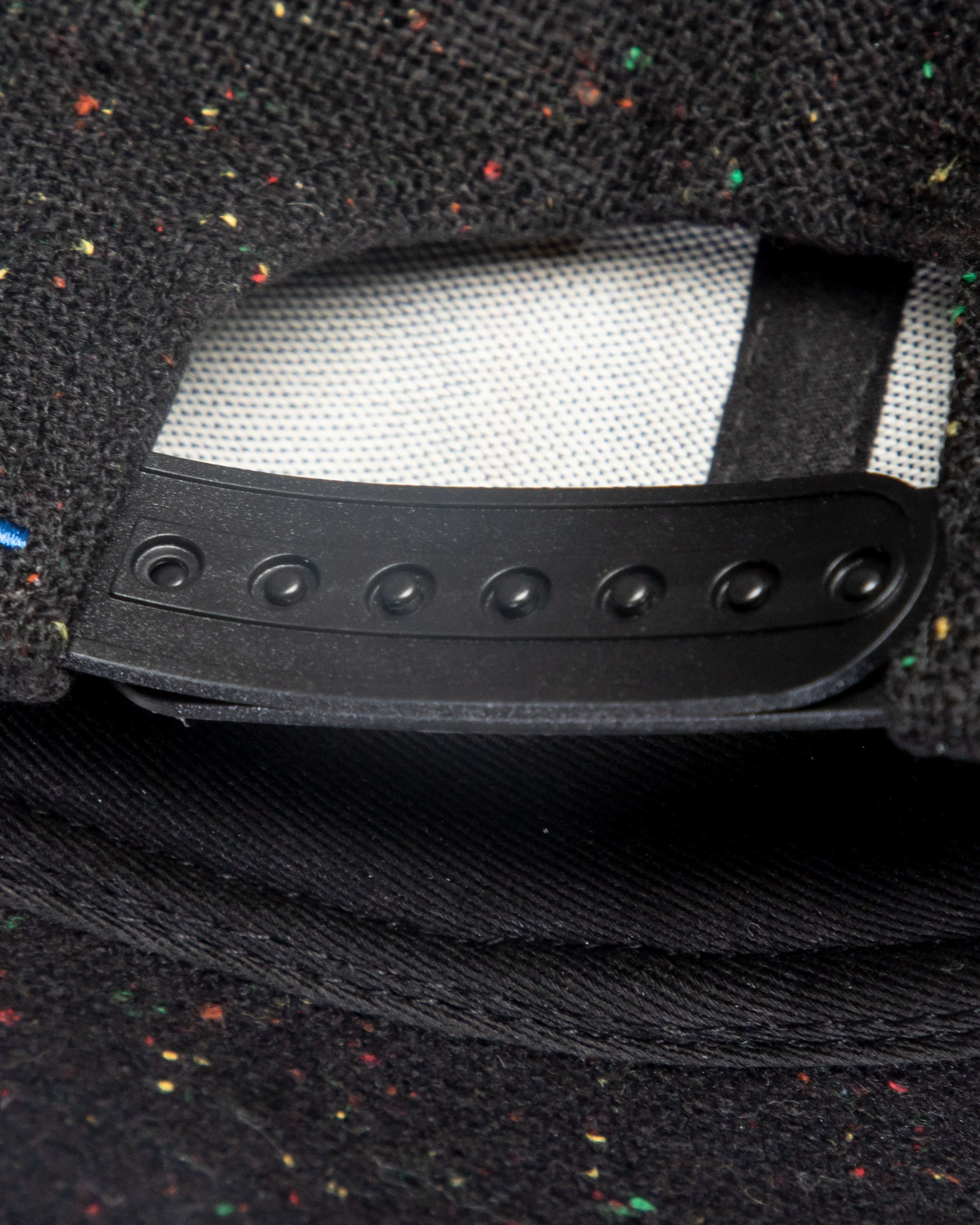 Adam's Black Flat Bill Speckle Hat - Image 5