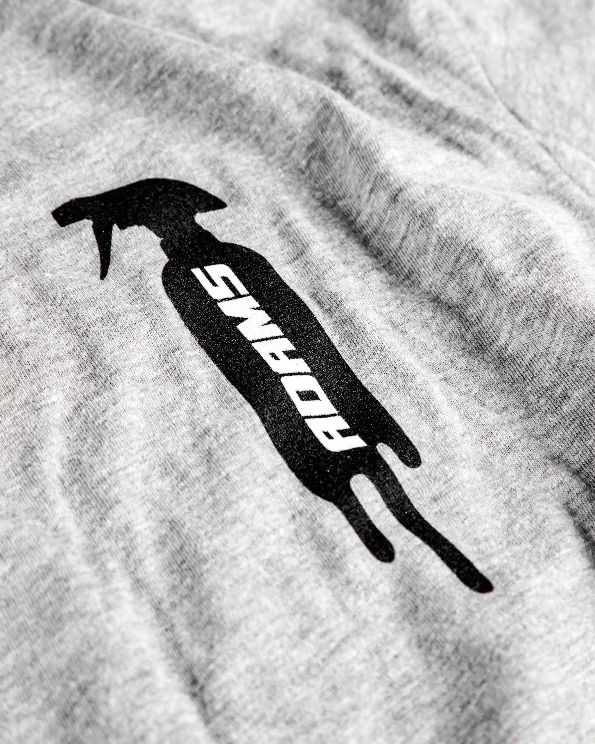 Adam's Drip Logo Grey Shirt - Image 3