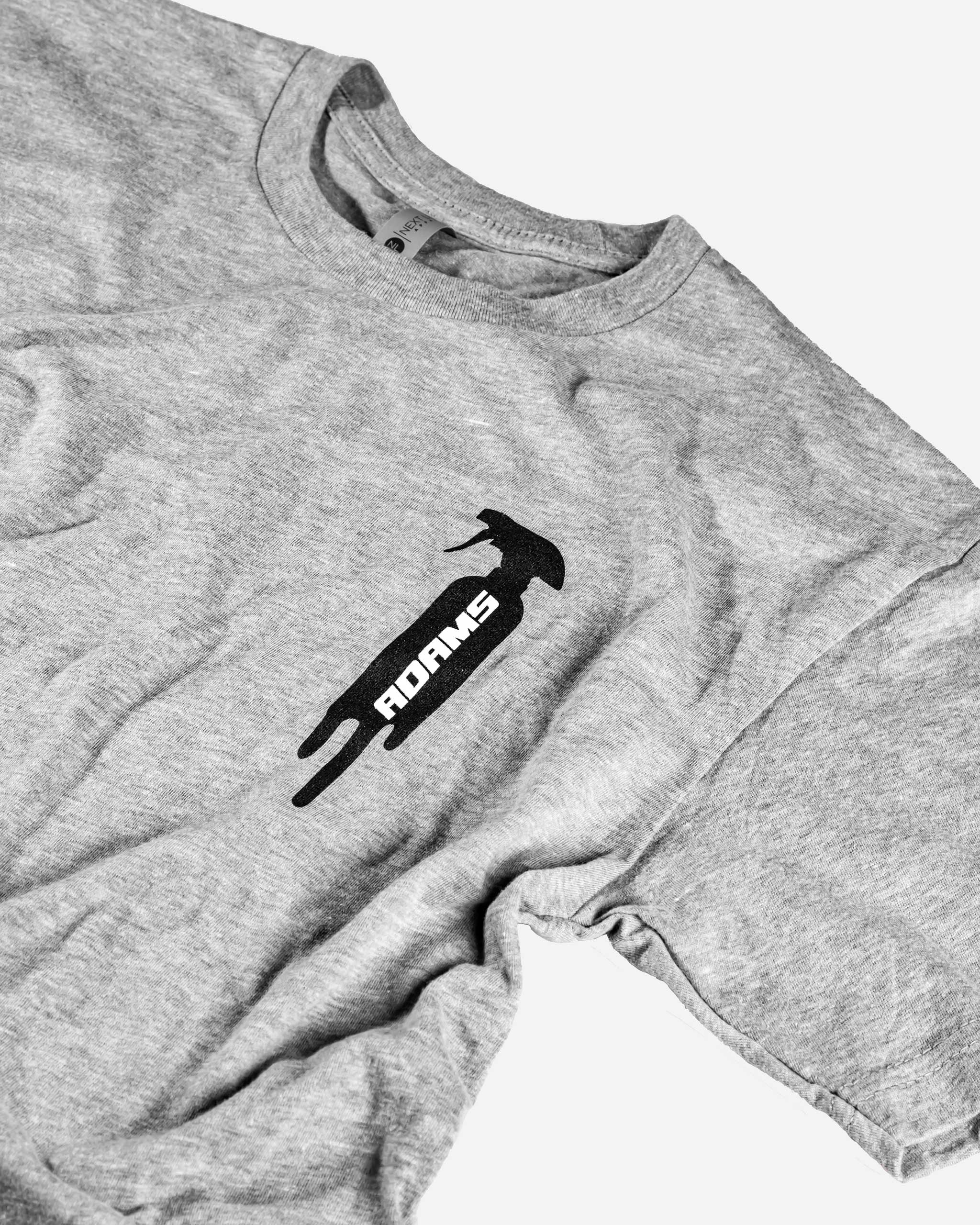 Adam's Drip Logo Grey Shirt - Image 6