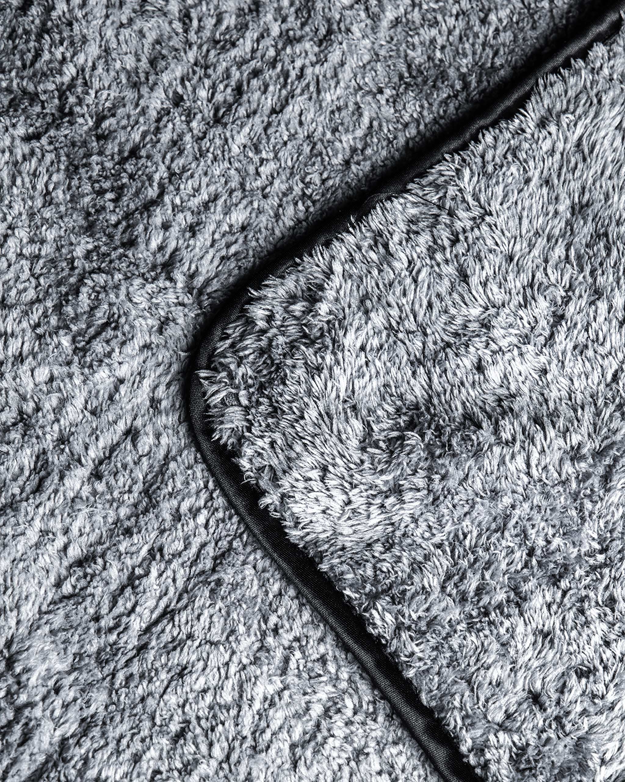 Adam's Grey Plush Waffle Microfiber Towel - Image 5