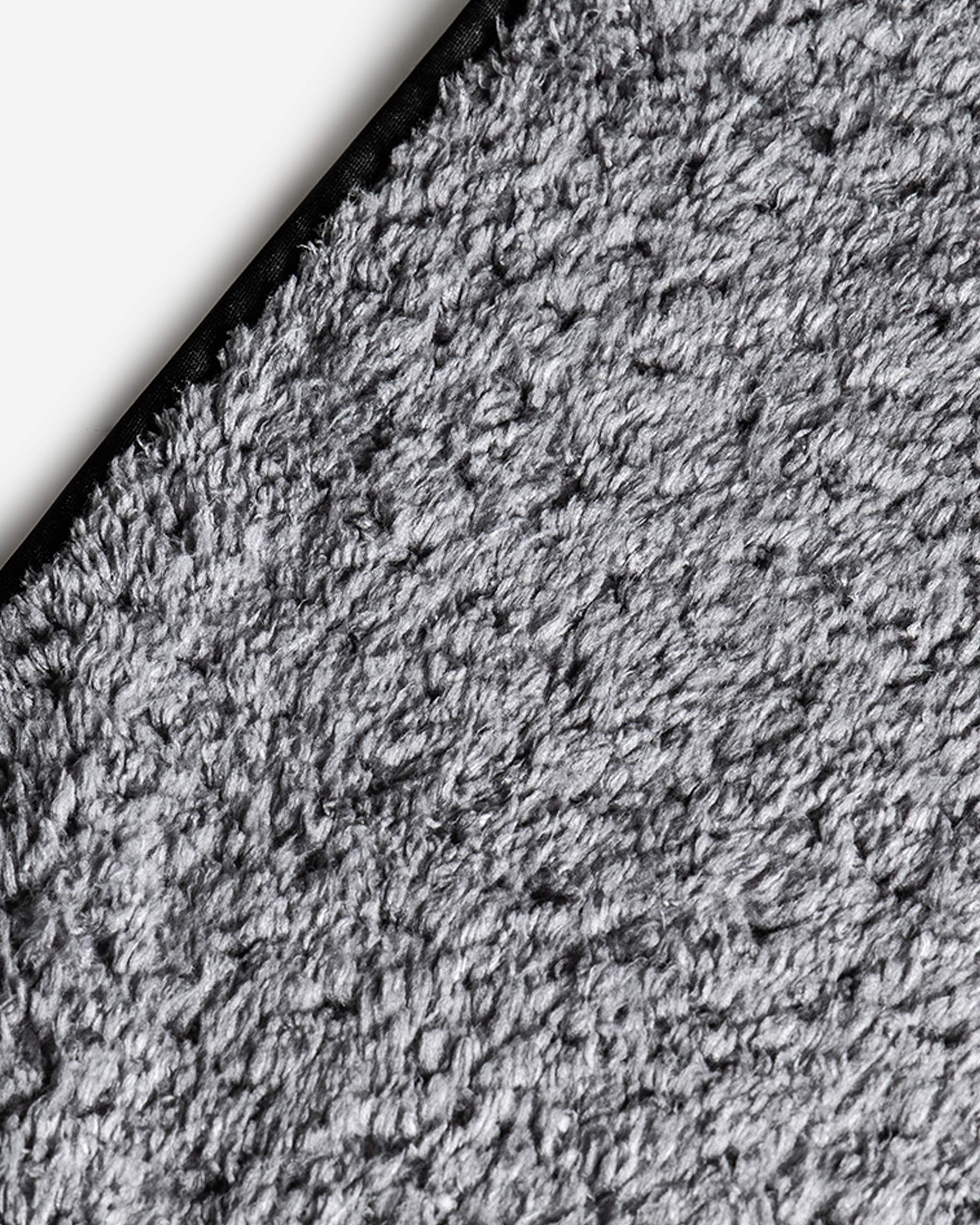 Adam's Grey Plush Waffle Microfiber Towel - Image 6