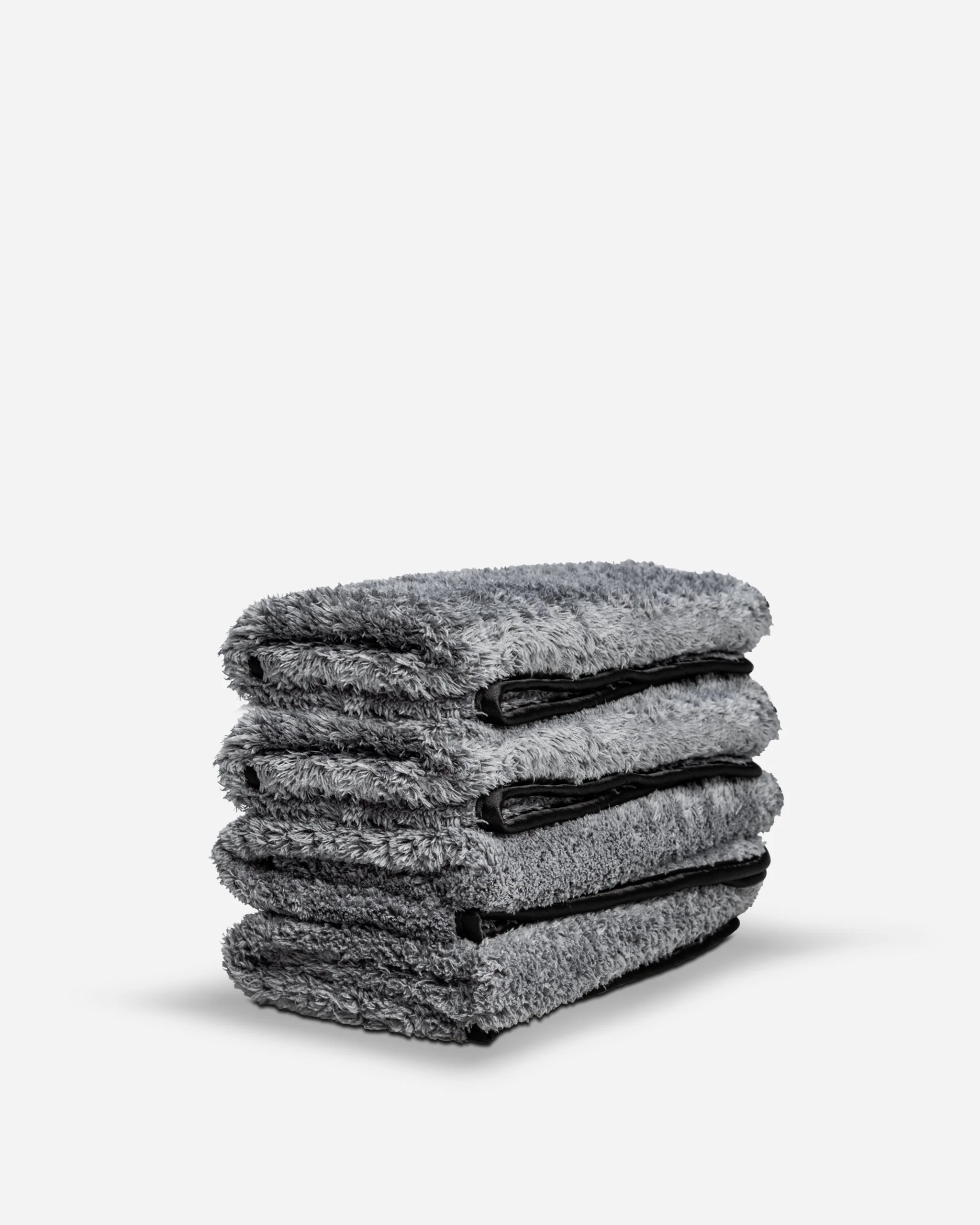 Adam's Grey Plush Waffle Microfiber Towel - Image 8