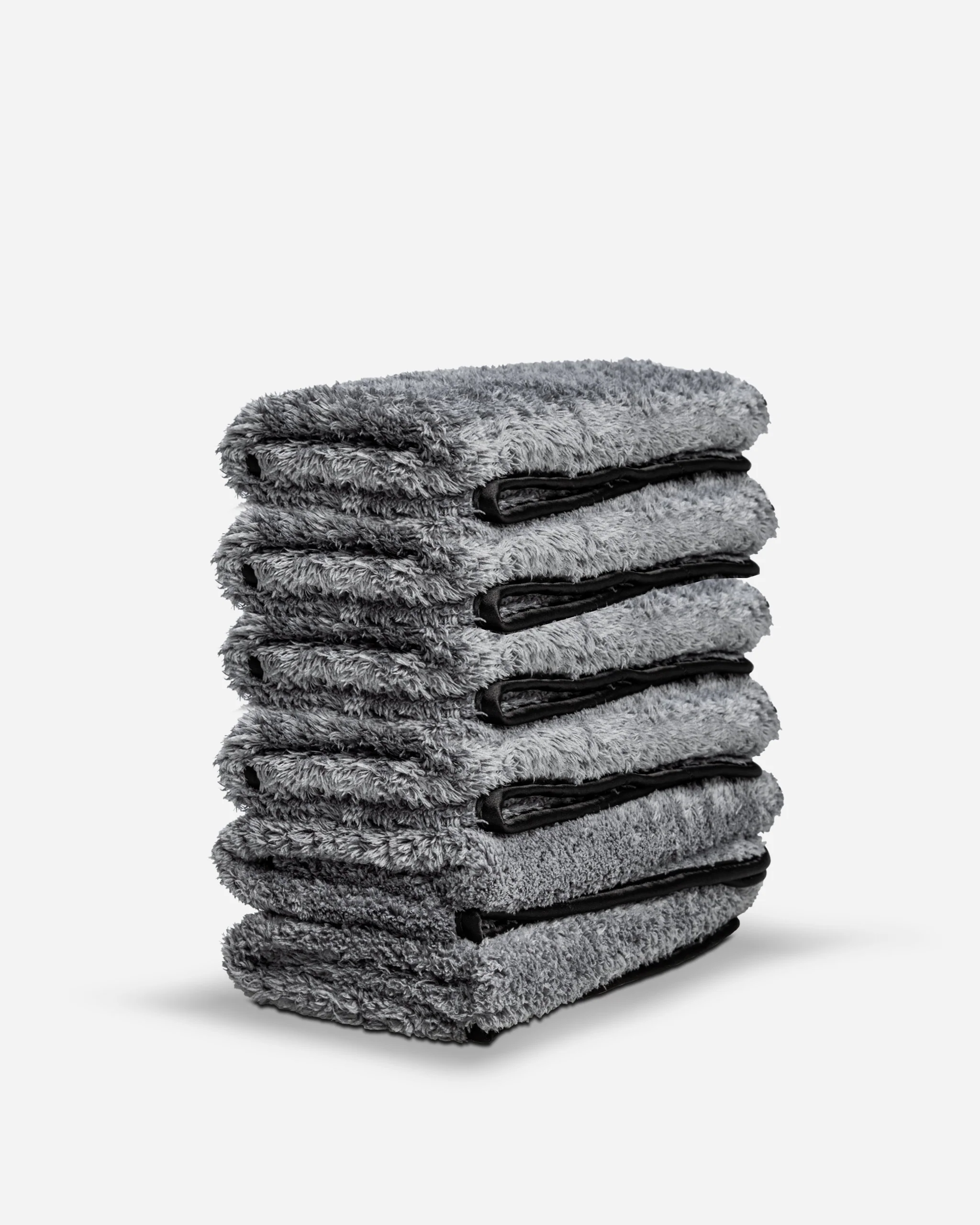 Adam's Grey Plush Waffle Microfiber Towel - Image 9