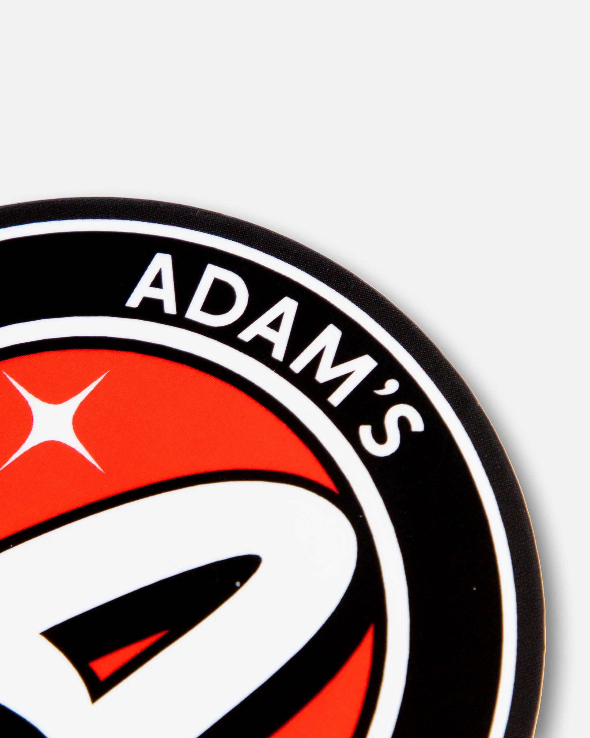 Adam's Melting Logo 3" Sticker - Image 4