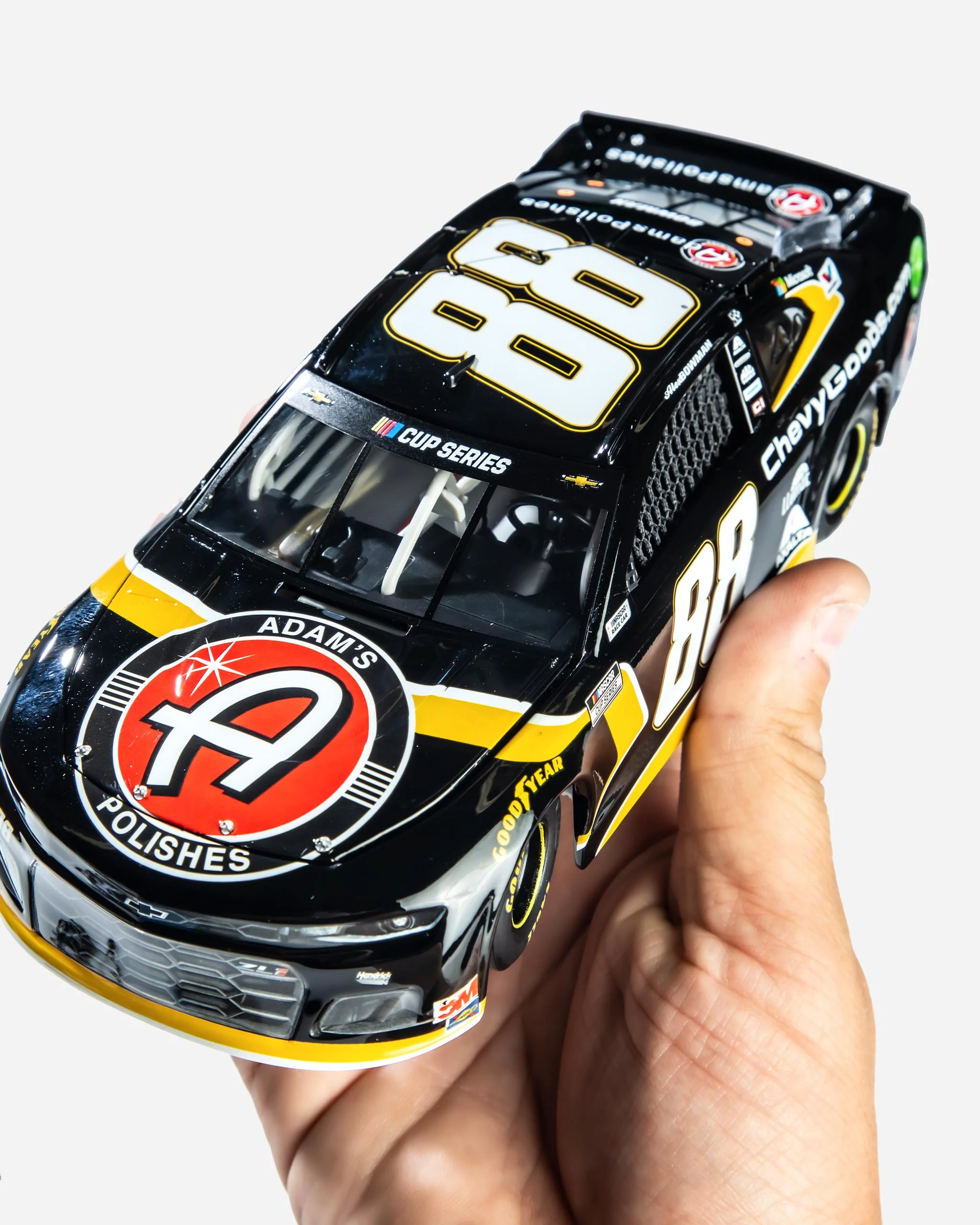 Adam's Polishes x Alex Bowman #88 2020 NASCAR Chevy Goods Die-Cast - Image 3