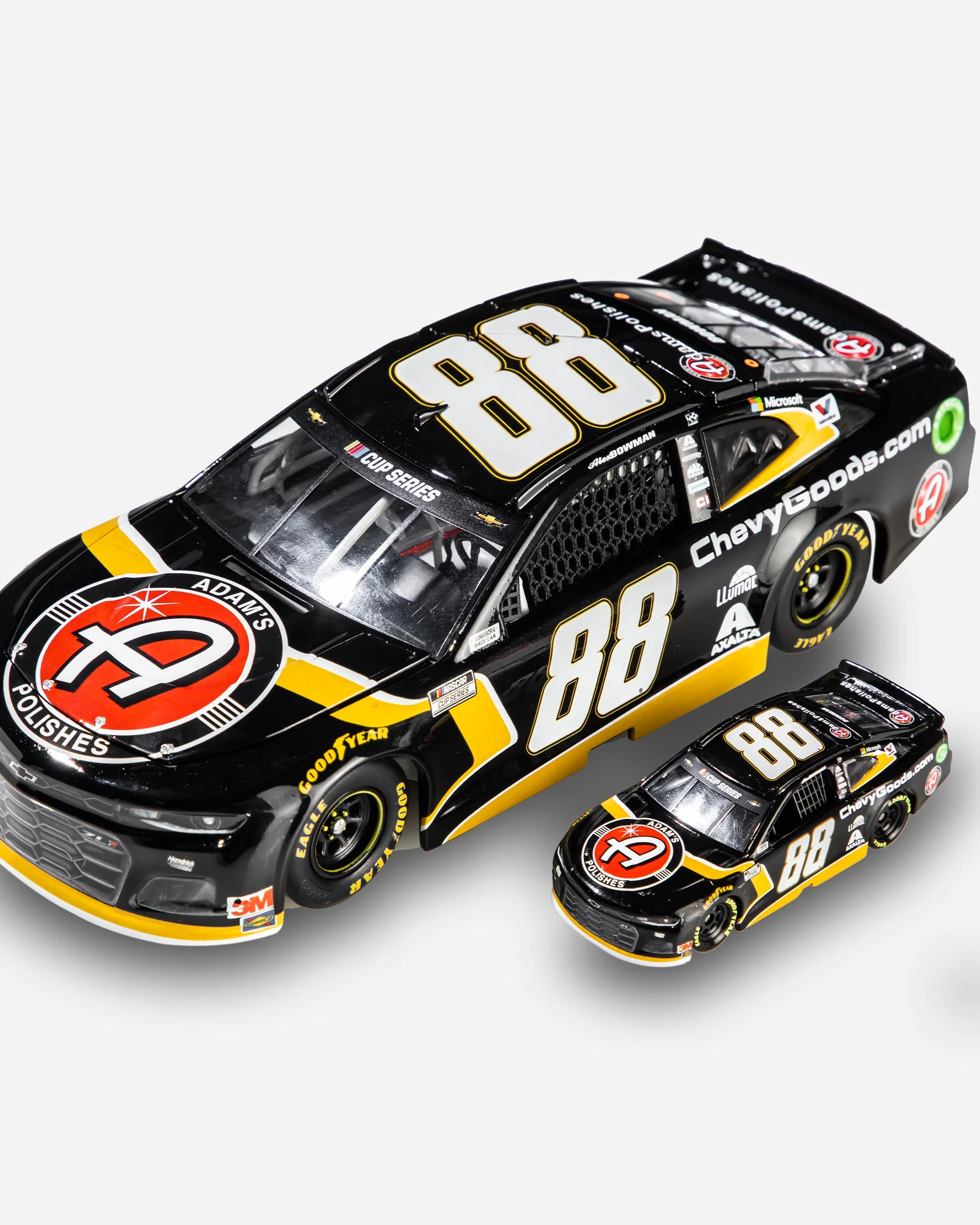 Adam's Polishes x Alex Bowman #88 2020 NASCAR Chevy Goods Die-Cast - Image 4