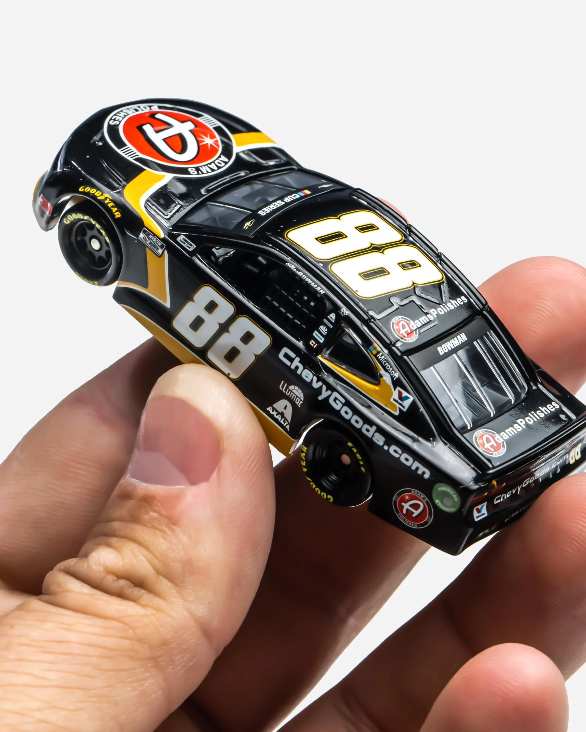 Adam's Polishes x Alex Bowman #88 2020 NASCAR Chevy Goods Die-Cast - Image 6
