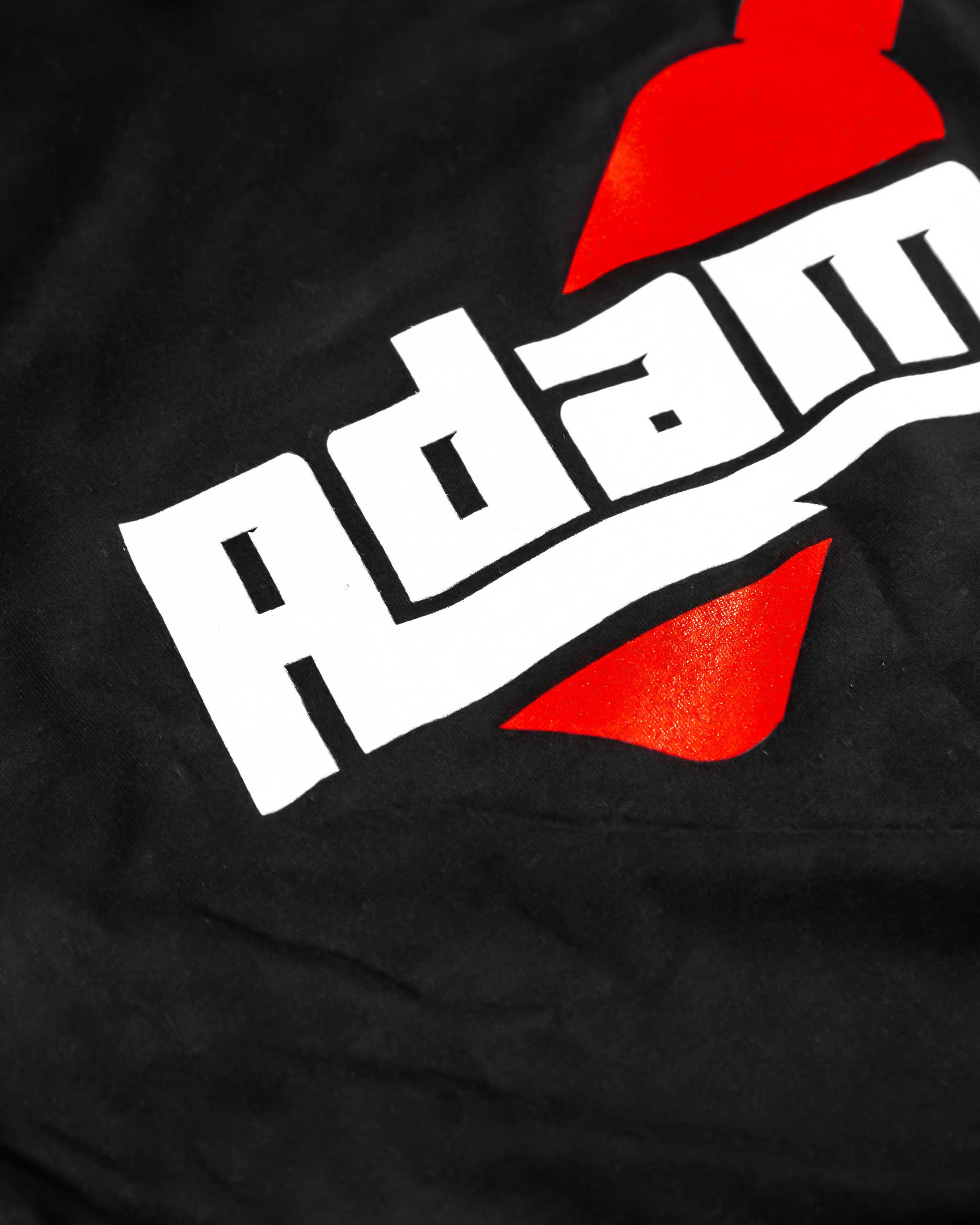 Adam's Red Bottle Black Shirt - Image 5