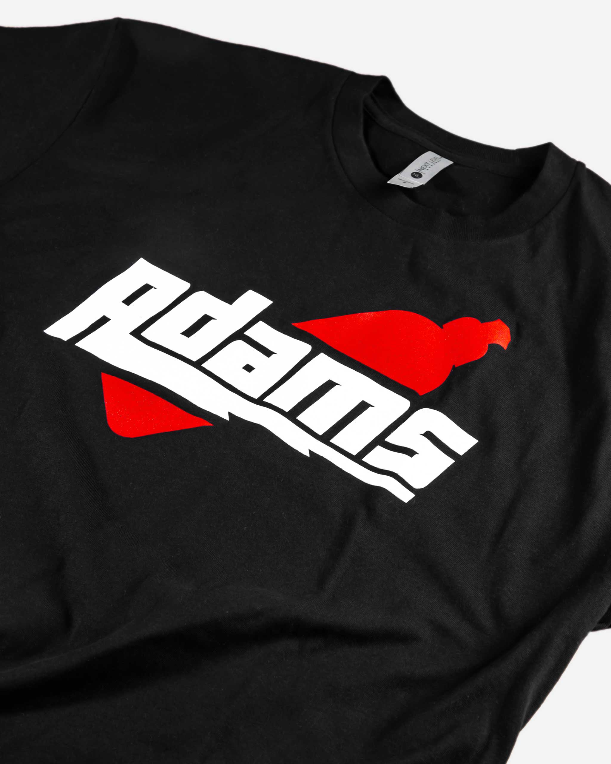 Adam's Red Bottle Black Shirt - Image 6